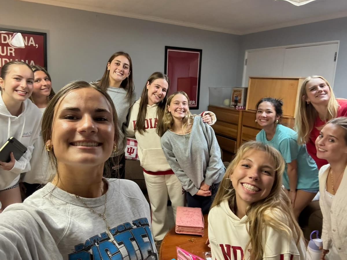 Sorority Bible study group
