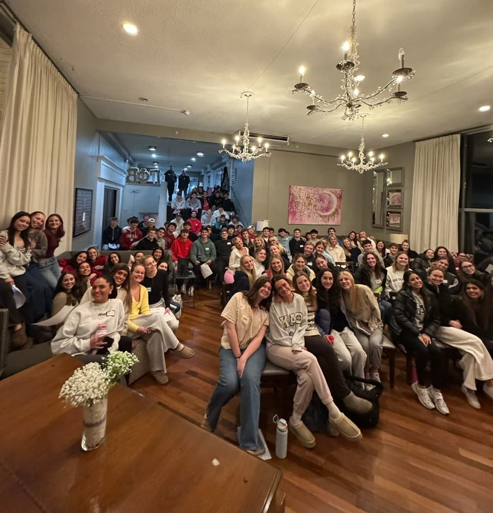 Large all-Greek gathering